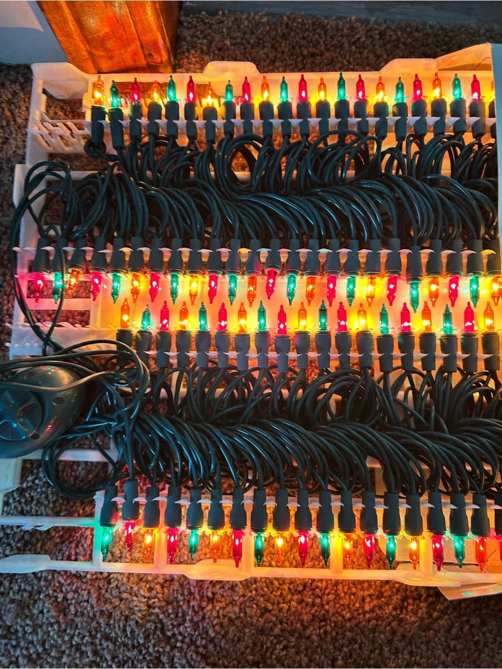 Christmas Avenue bright multi